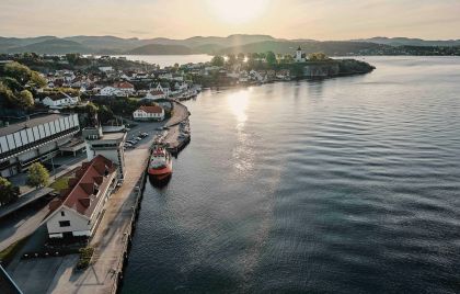 Bilde av Grenland Havns kontorbygg i Brevik